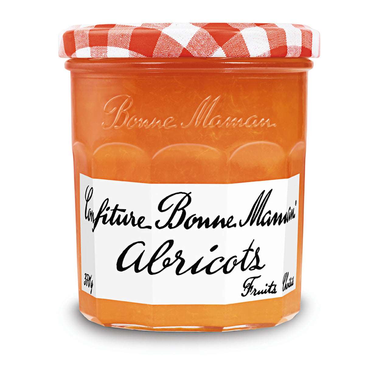 Confiture abricot Bonne Maman 370g petit déjeuner.