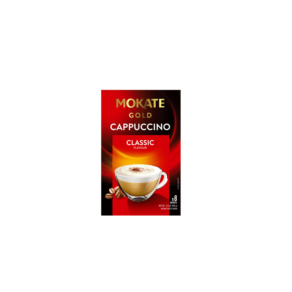 mokate gold cappuccino classic 8 sachets