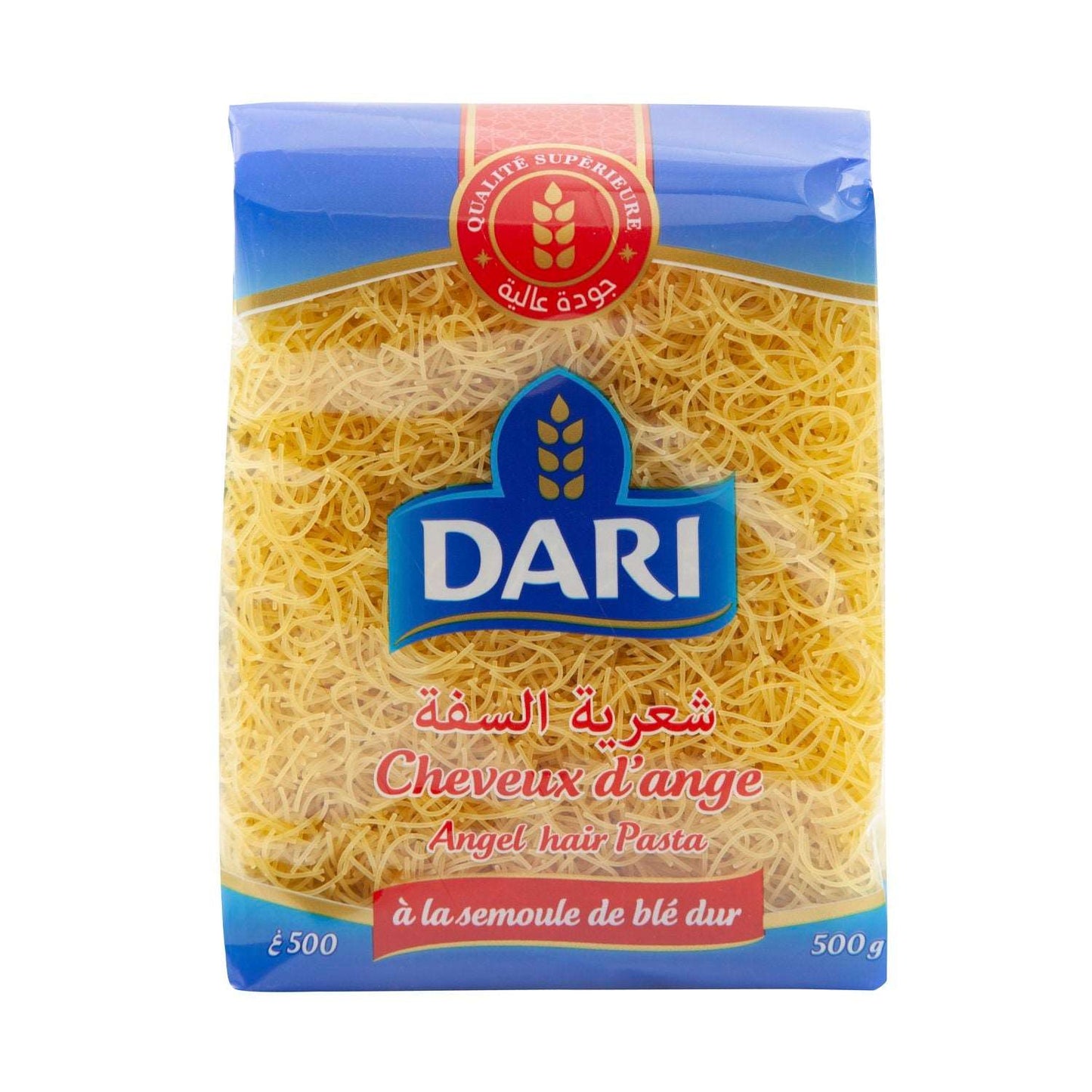 Pâtes DARI Cheveux d'Ange 500g paquet