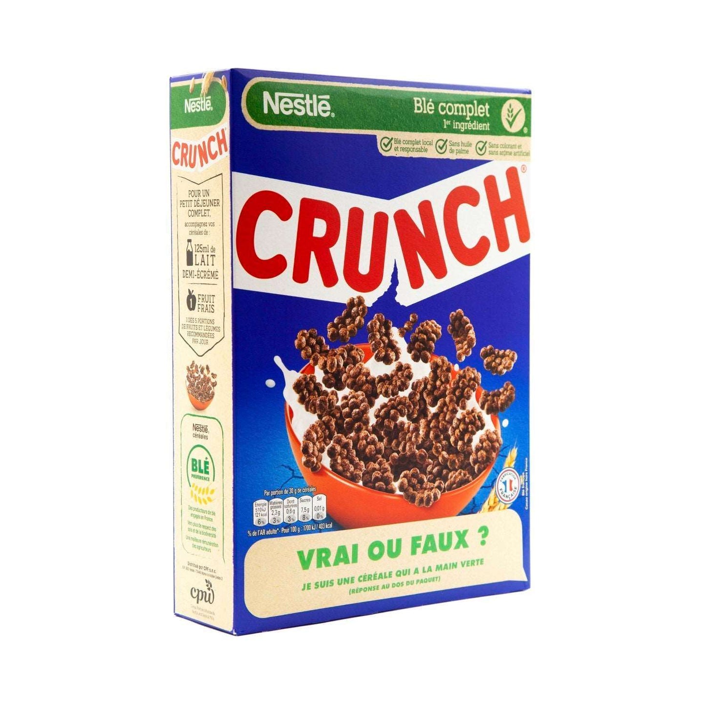 Céréales CRUNCH 450G pour petit déjeuner