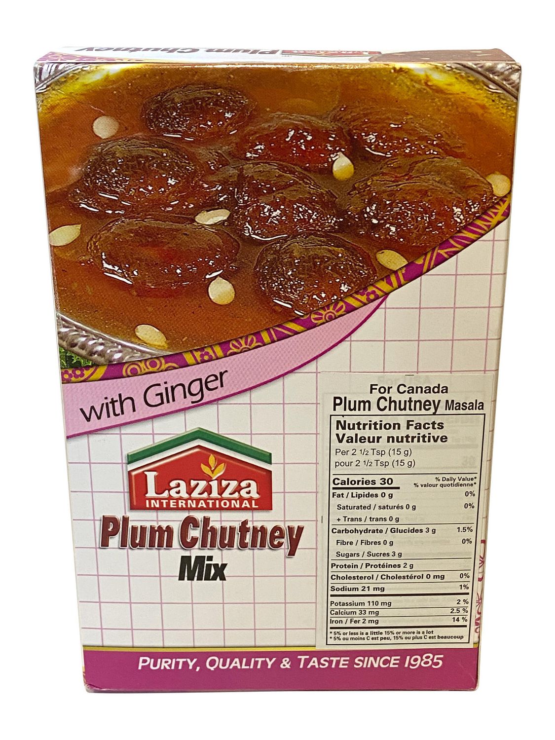 PLUM CHUTNEY LAZIZA 275G