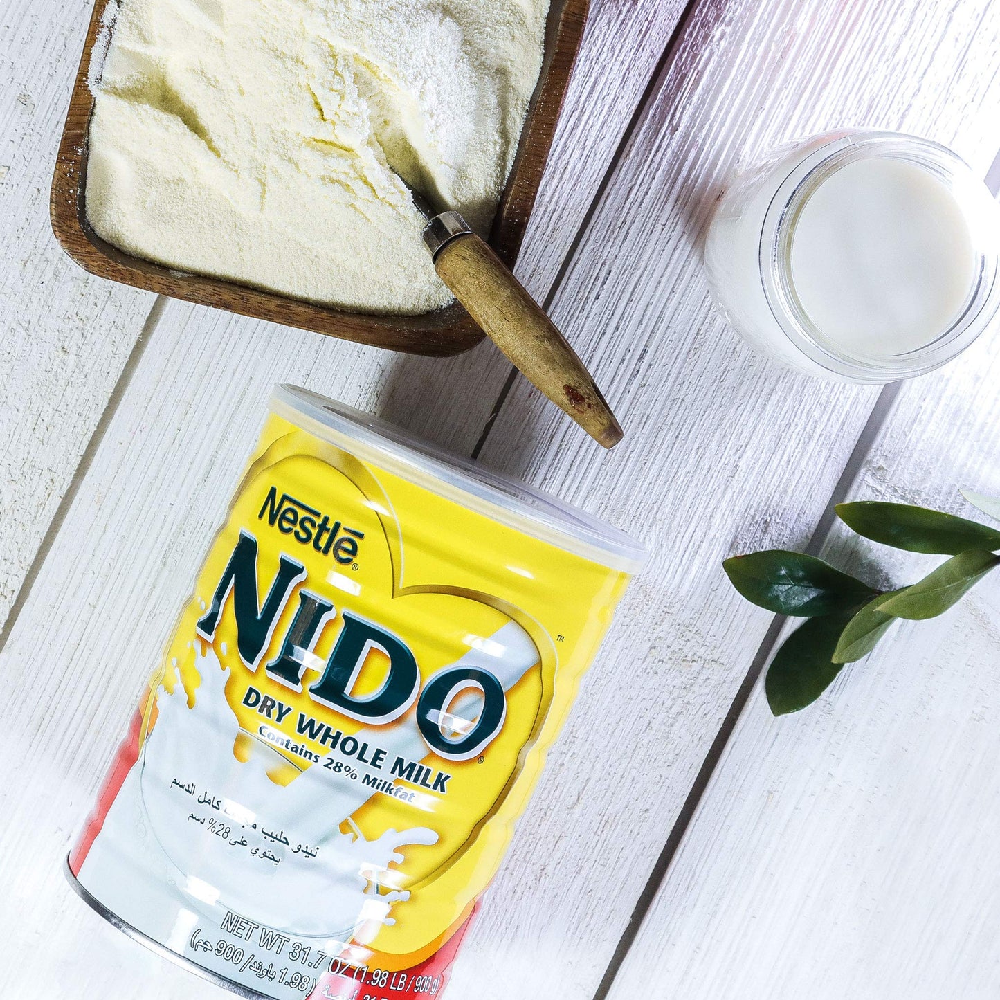nestle lait en poudre nido milk powder 1800g  convient pour de nombreuses recettes, notamment les tiakry dégué