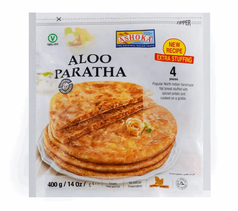 Pack de 4 Aloo Parathas ASHOKA
