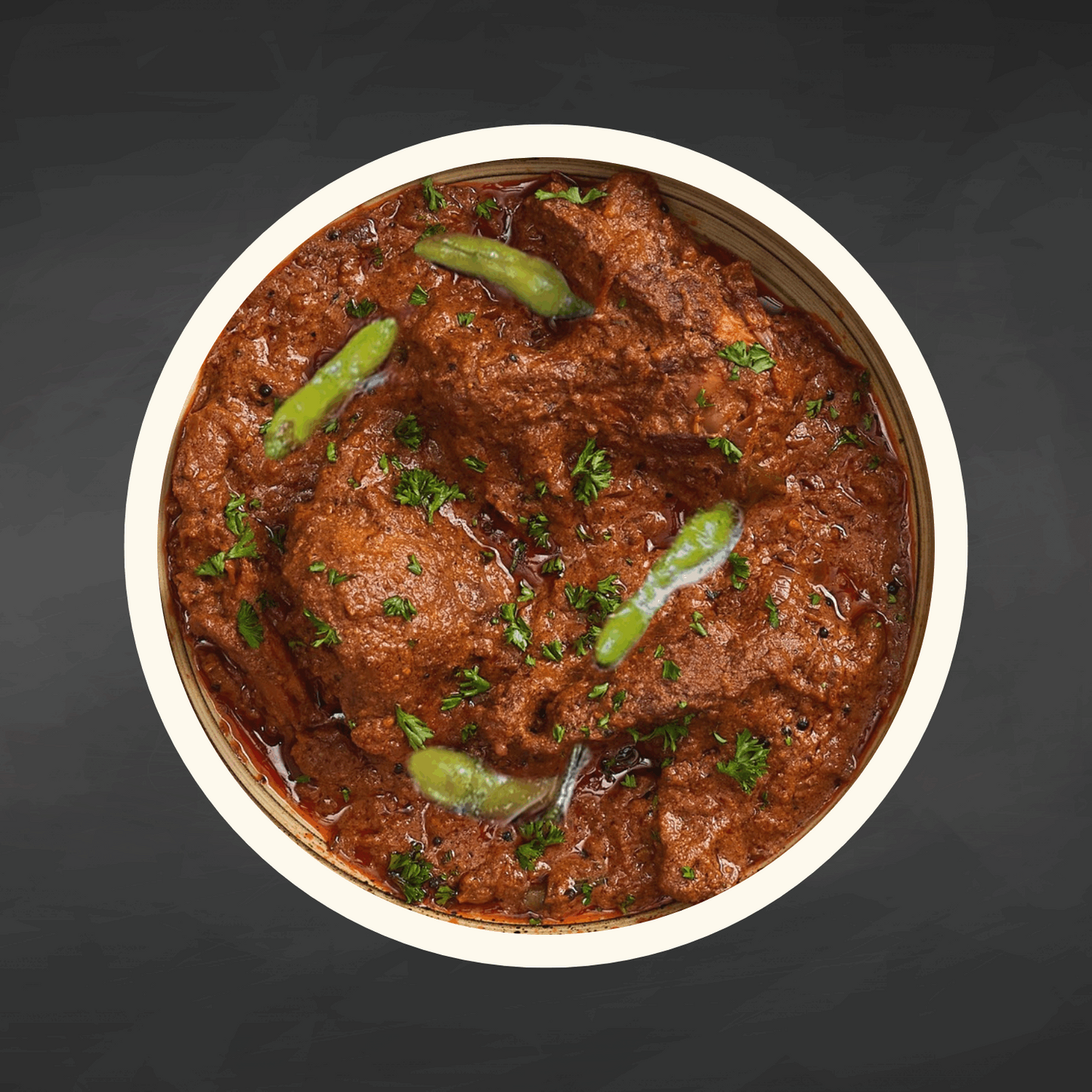 plat cuisiné Achar Gosht