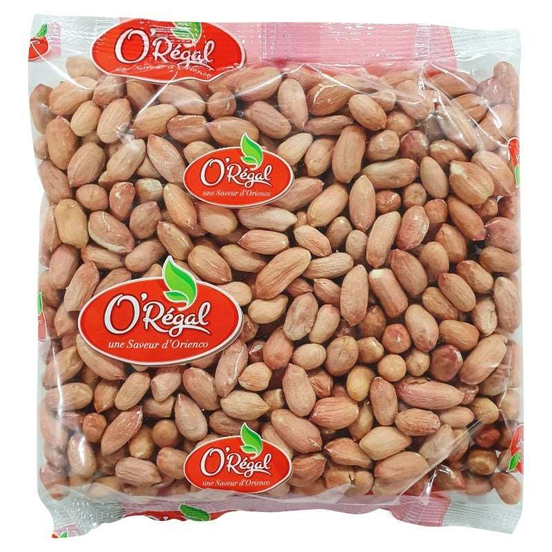 Découvrez les arachides décortiquées crues en sachet transparent de 500g de la marque Orienco ou O'Regal, disponibles sur Halalfrais.fr. Ces arachides rouges, non cuites, offrent une option polyvalente pour vos collations et recettes. Profitez de la fraîcheur et de la qualité exceptionnelle des produits Orienco ou O'Regal en ajoutant ces arachides décortiquées crues à votre alimentation quotidienne. Ajoutez une touche de couleur et de nutriments à vos repas avec ces arachides de qualité supérieure.