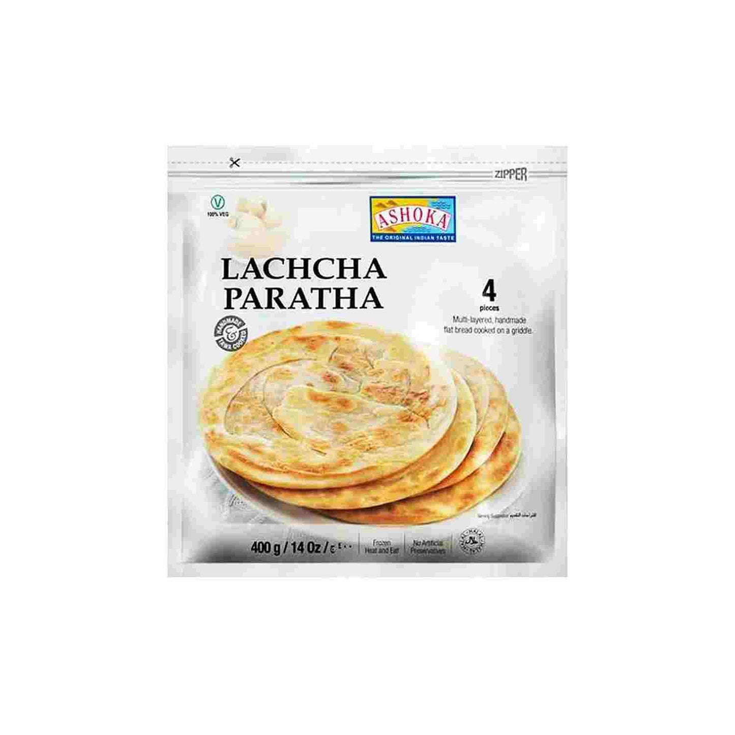 Lachcha Paratha X4 400g prêt-à-cuisiner