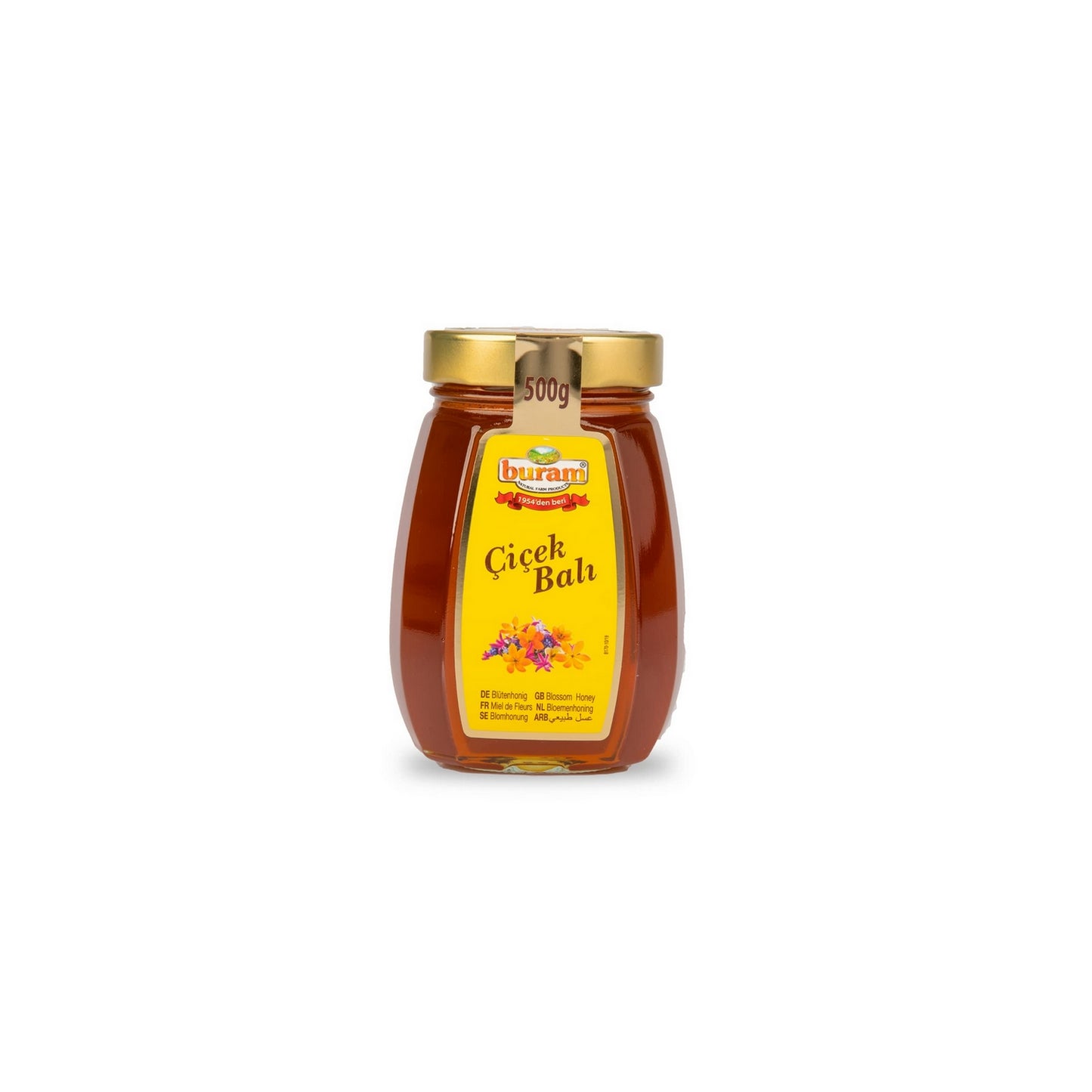 buram cicek bal miel toutes fleurs 500g