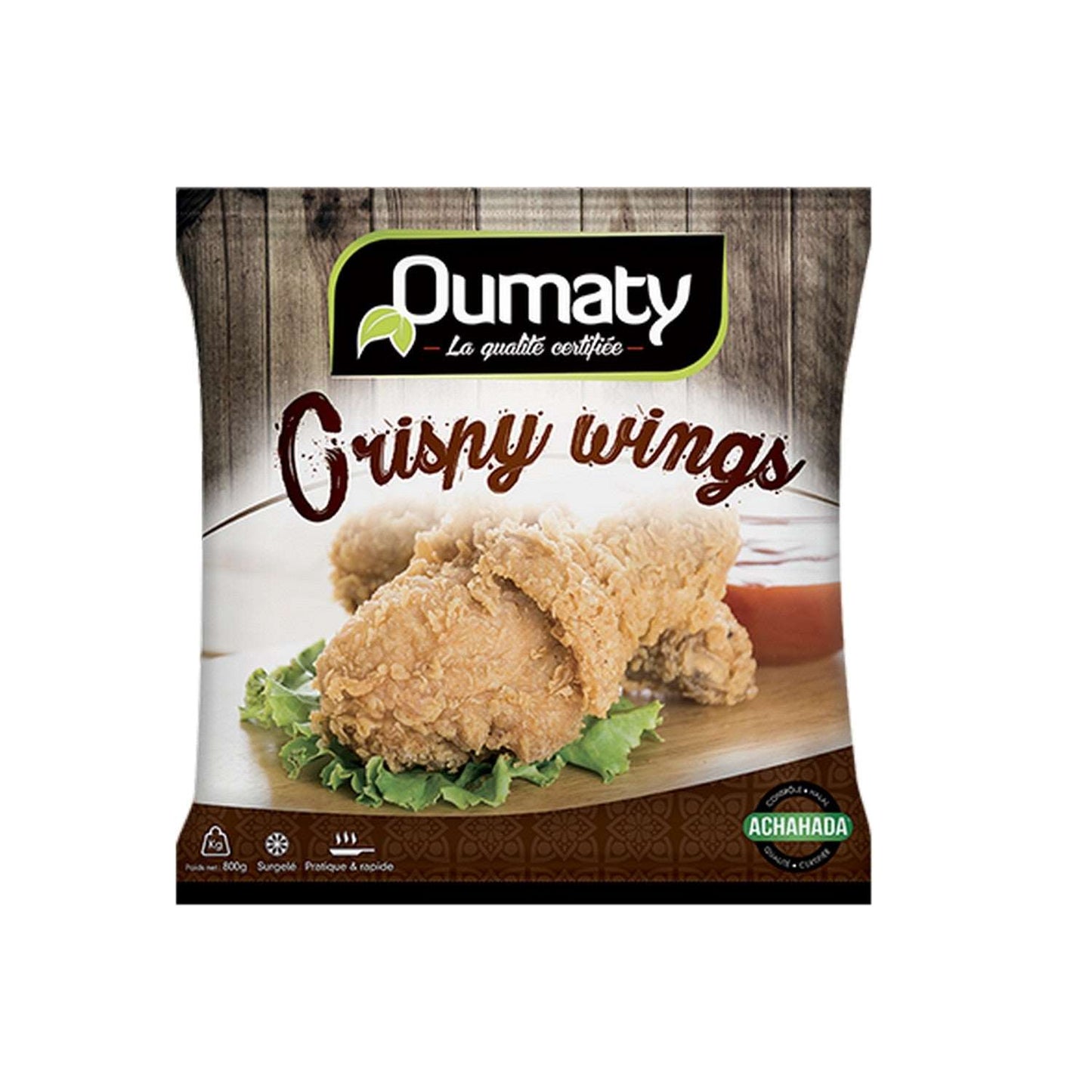 Ailes de poulet croustillantes surgelées OUMATY