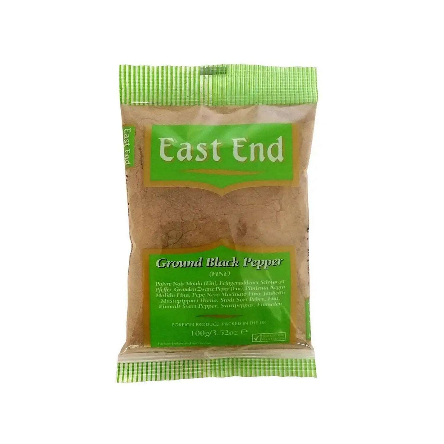 Poivre noir East End 100g épices