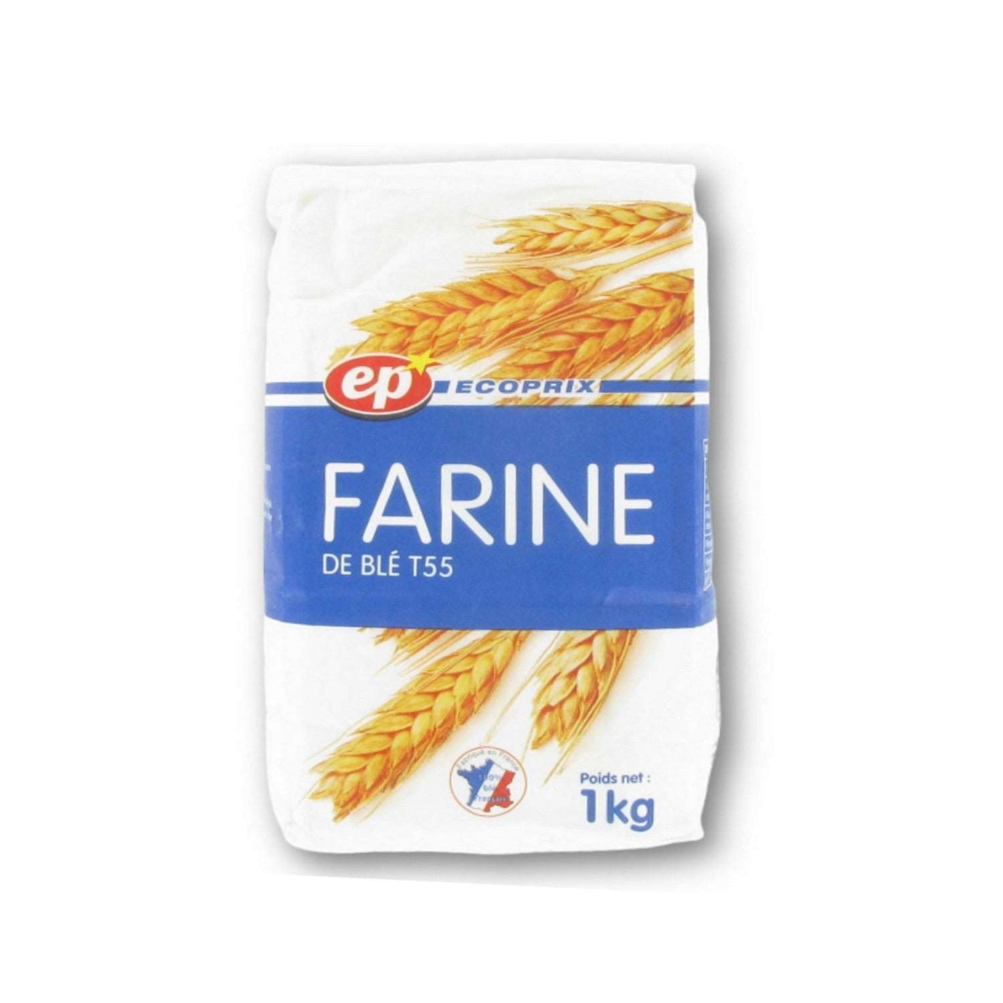 Farine de blé T55 EP 1kg emballage