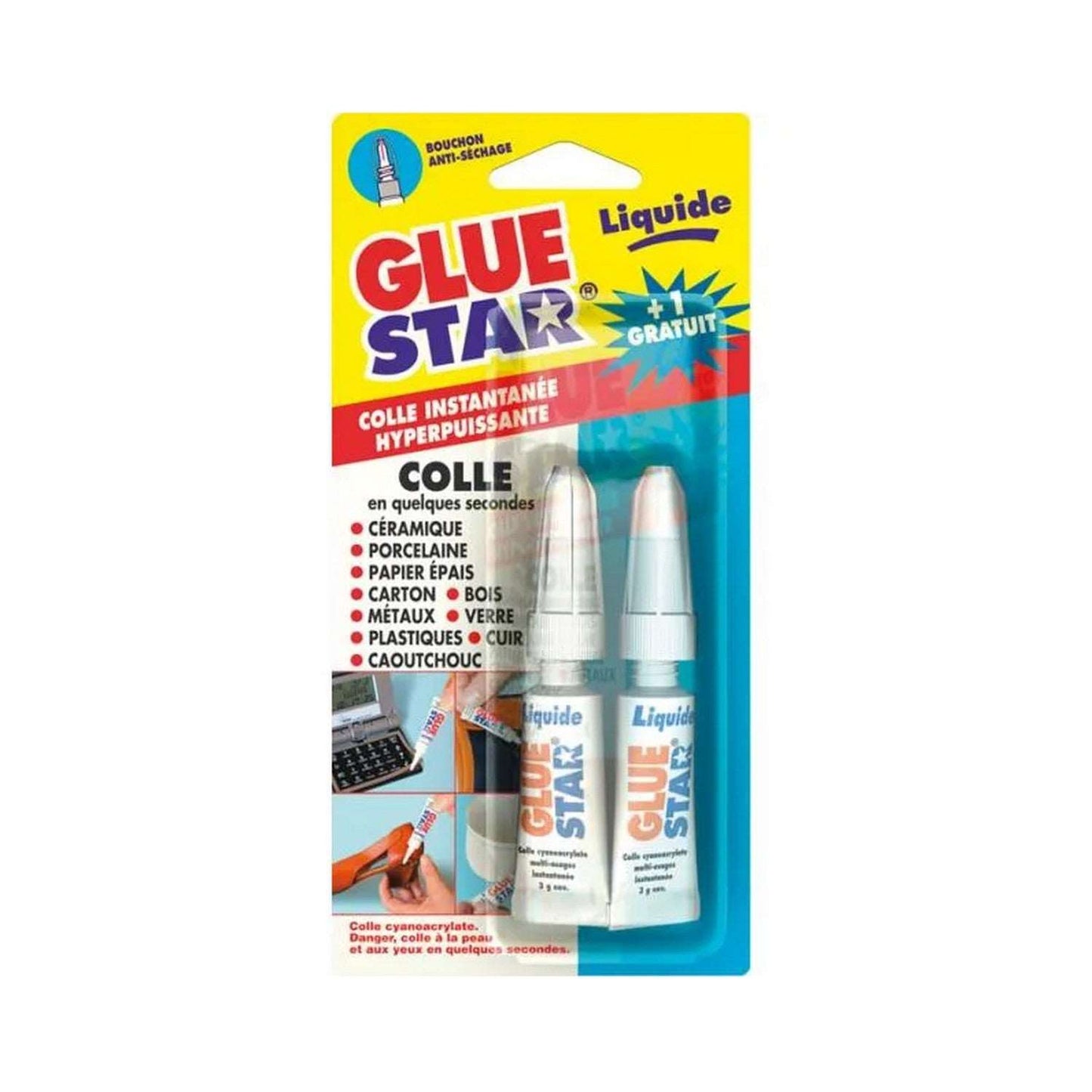 Glue Star X2 colle 3g pour bricolage