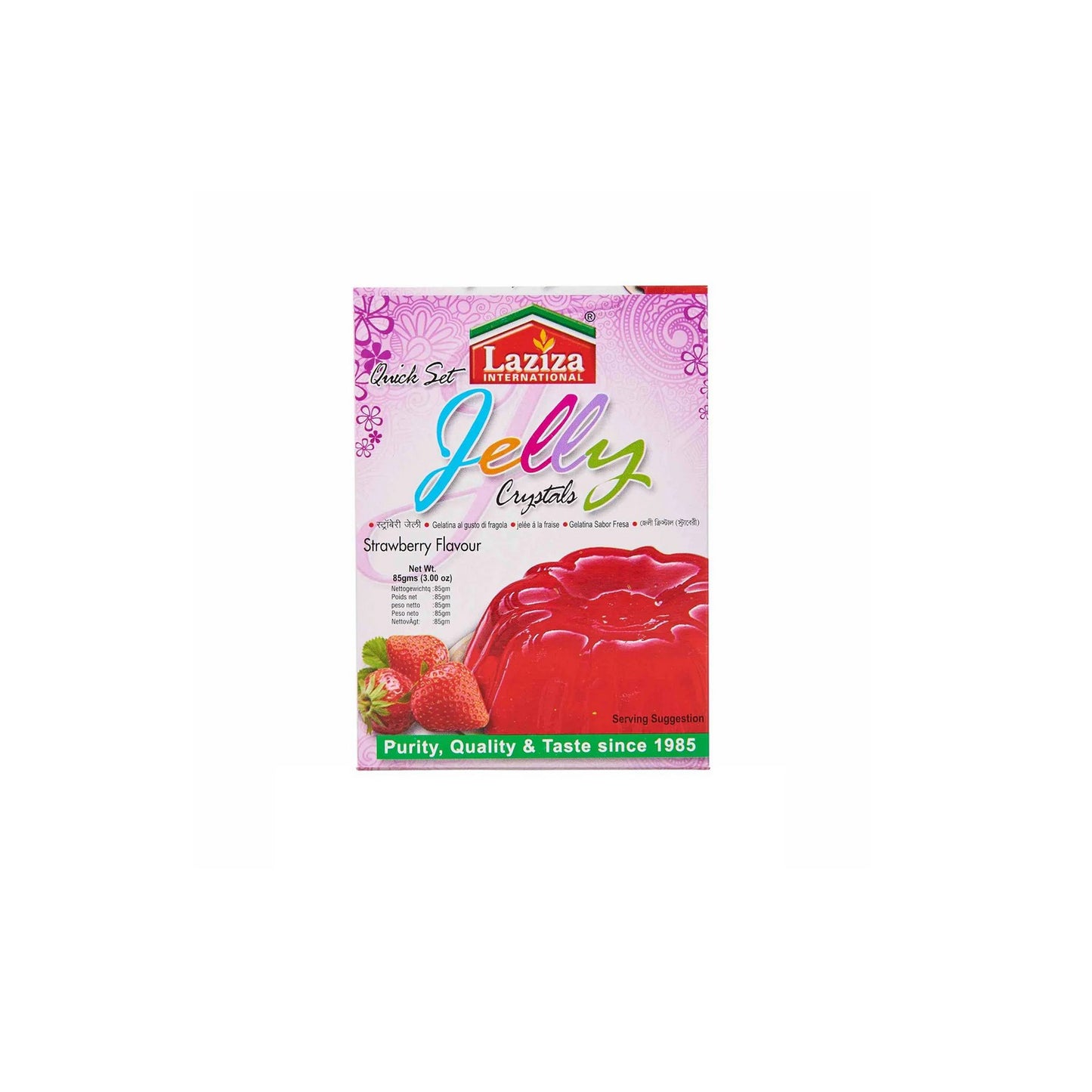 Gelée de fraise Laziza 85g Sucrée Aroma