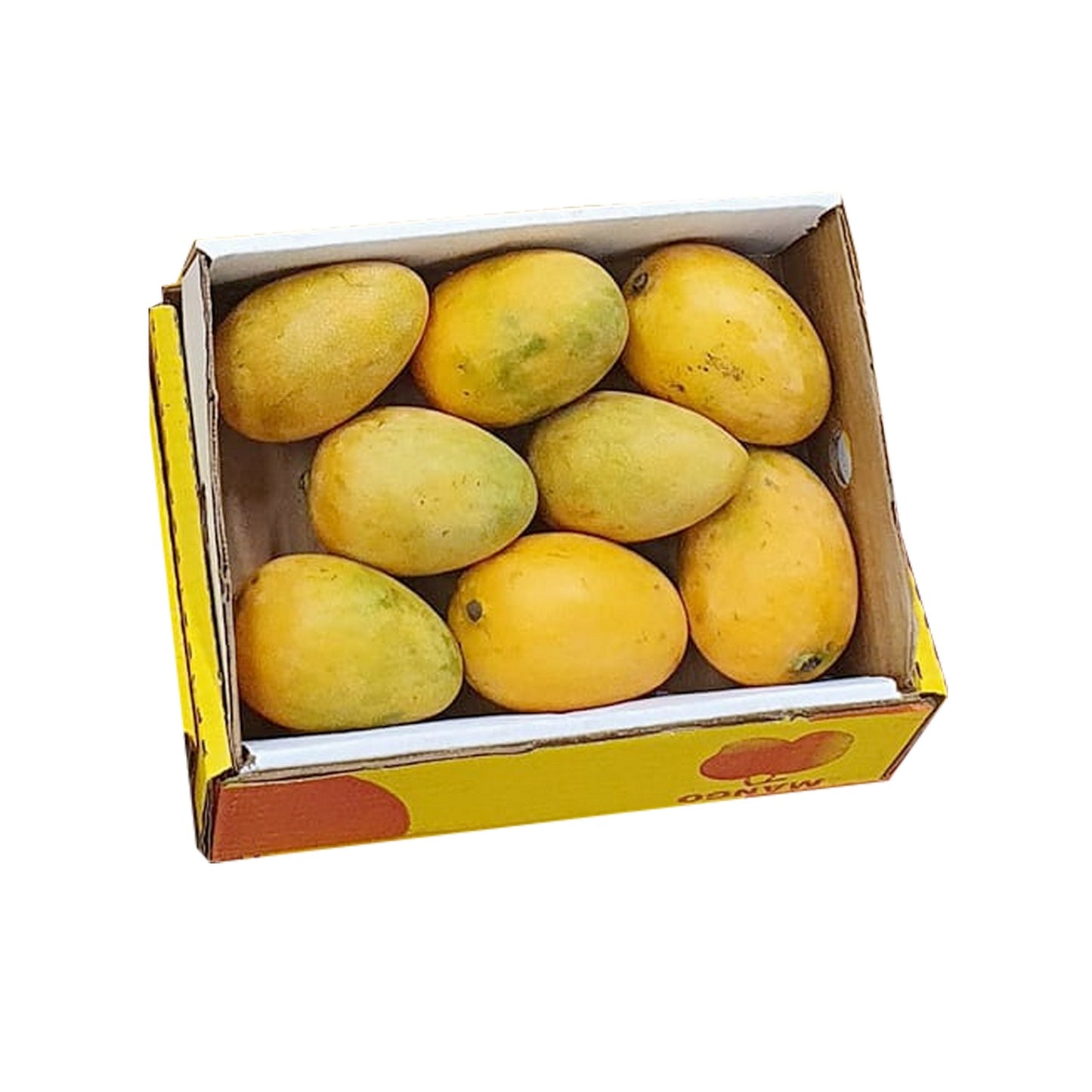 Mangues fraîches de République Dominicaine en carton