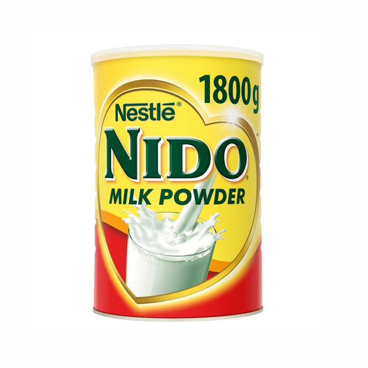 nestle lait en poudre nido milk powder 1800g  convient pour de nombreuses recettes, notamment les tiakry dégué