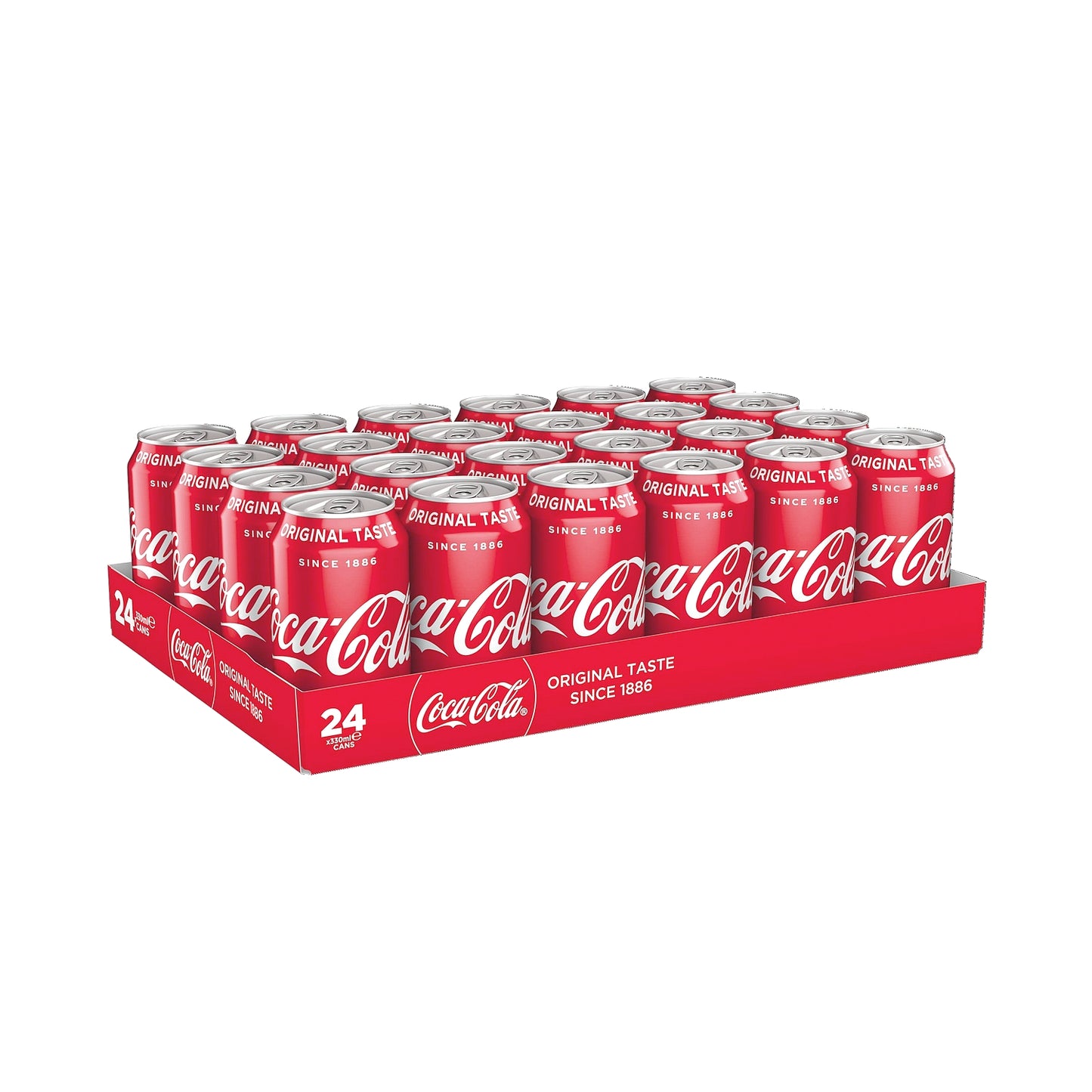 a red coca cola advertisement on a wall