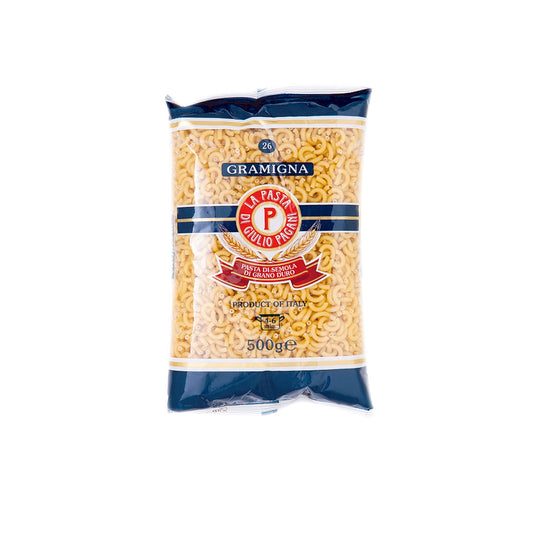 Pâtes PAGANI Gramigna 26, 500g.