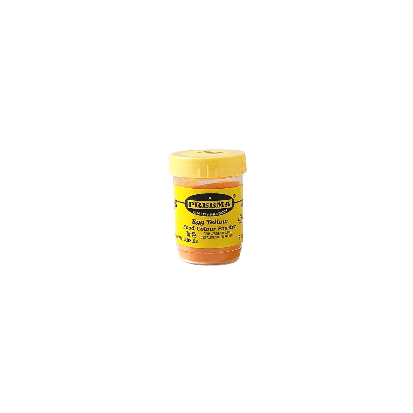 Colorant alimentaire jaune PREEMA 25g