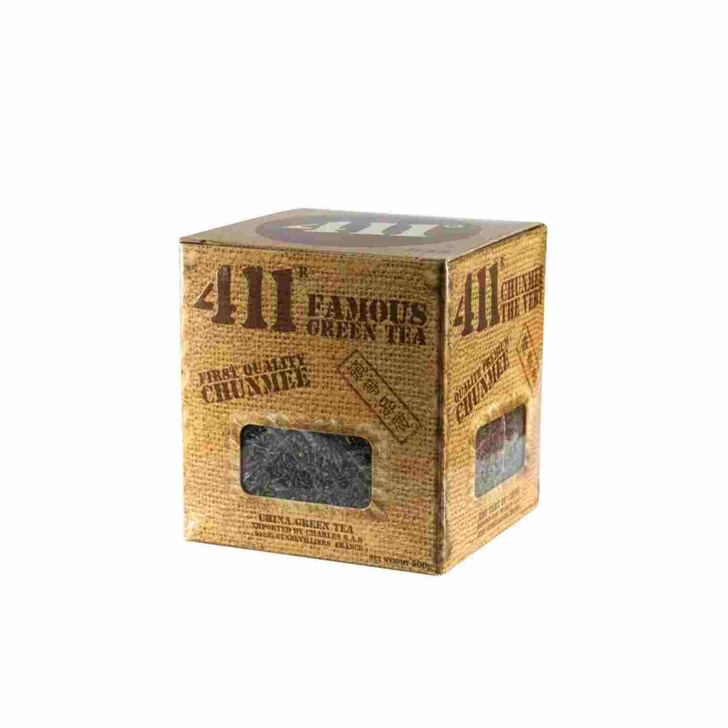 Thé vert 411 en sachet de 500g.