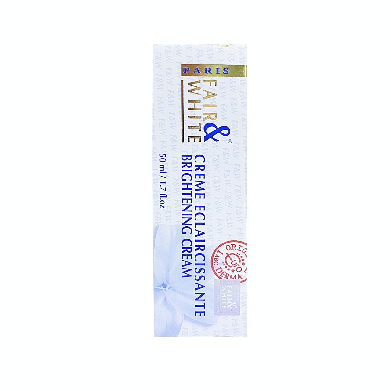 Crème éclaircissante Fair and White 50ml
