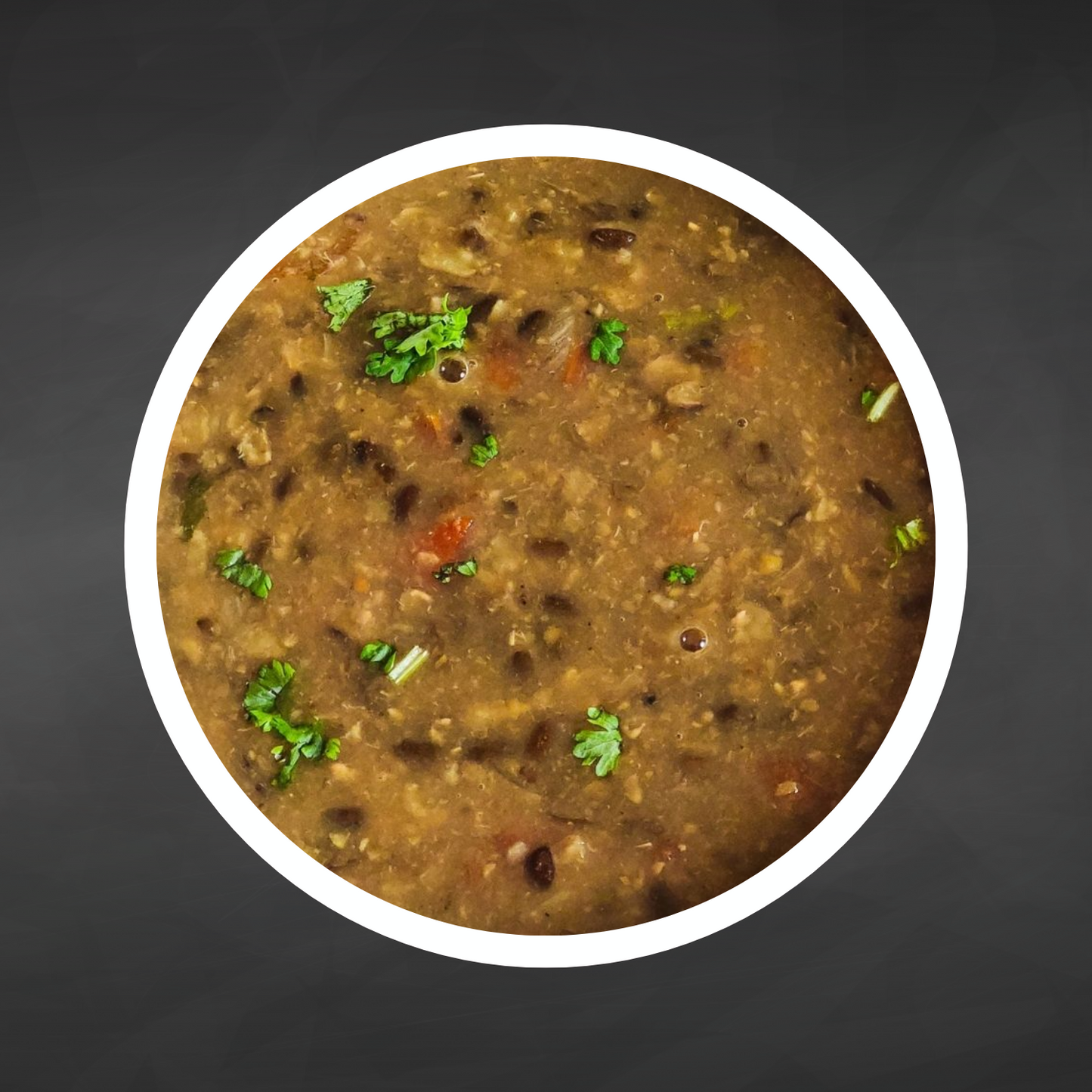 Urid Daal Chilka avec viande savoureuse