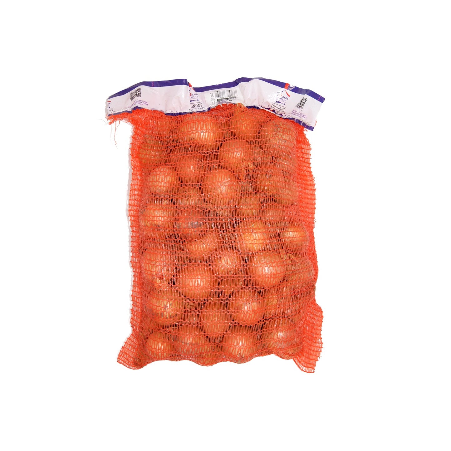 Filet d'oignons frais 5kg pour cuisine