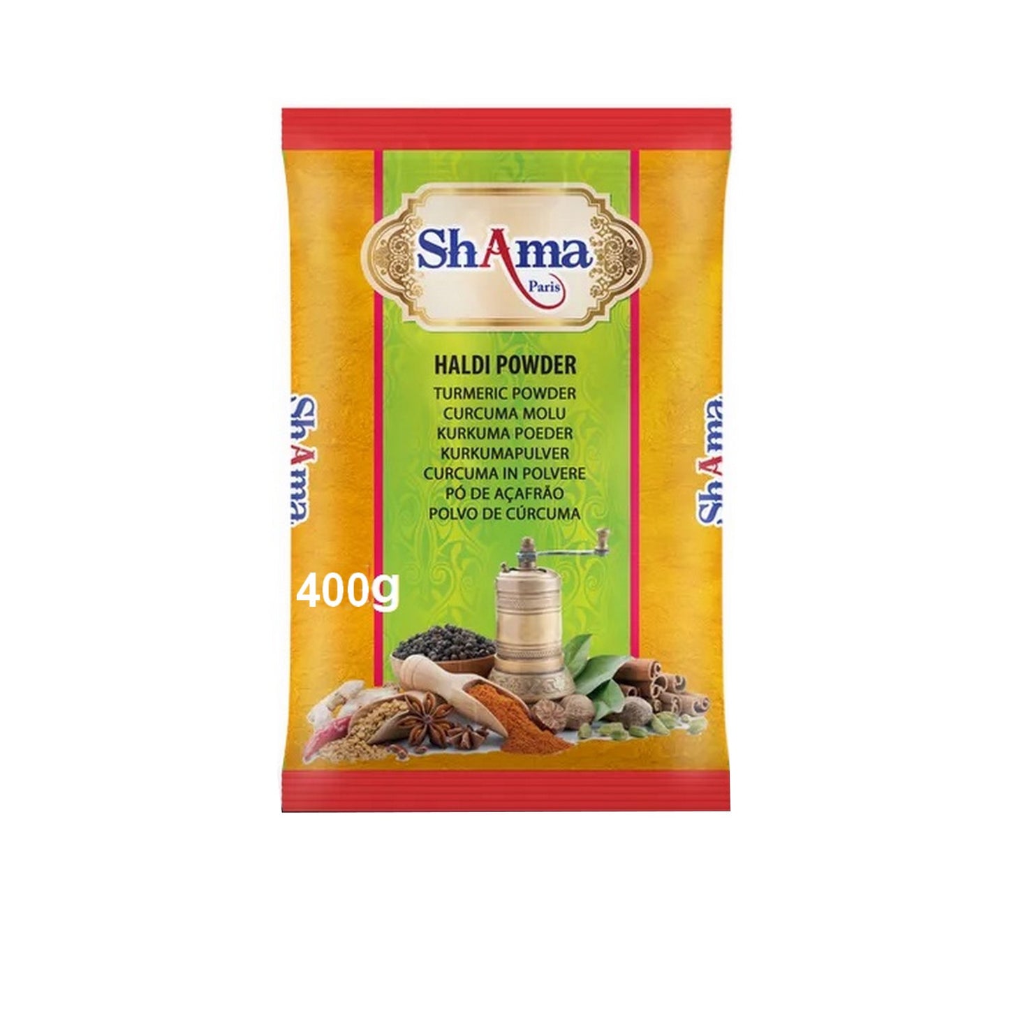 Shama curcuma en poudre 400g épices