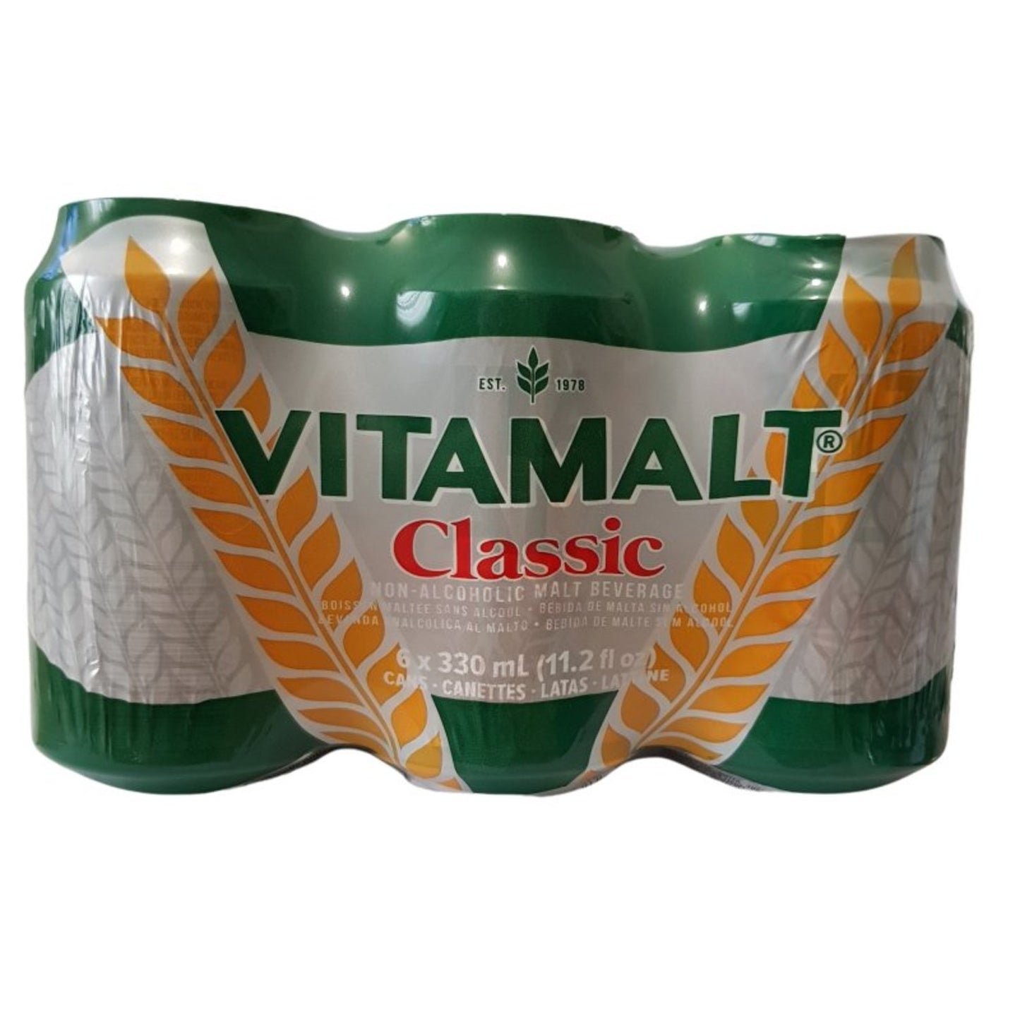 Vitamalt 6x33cl, boisson maltée énergisante