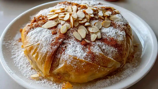 Pastilla au poulet marocaine croustillante