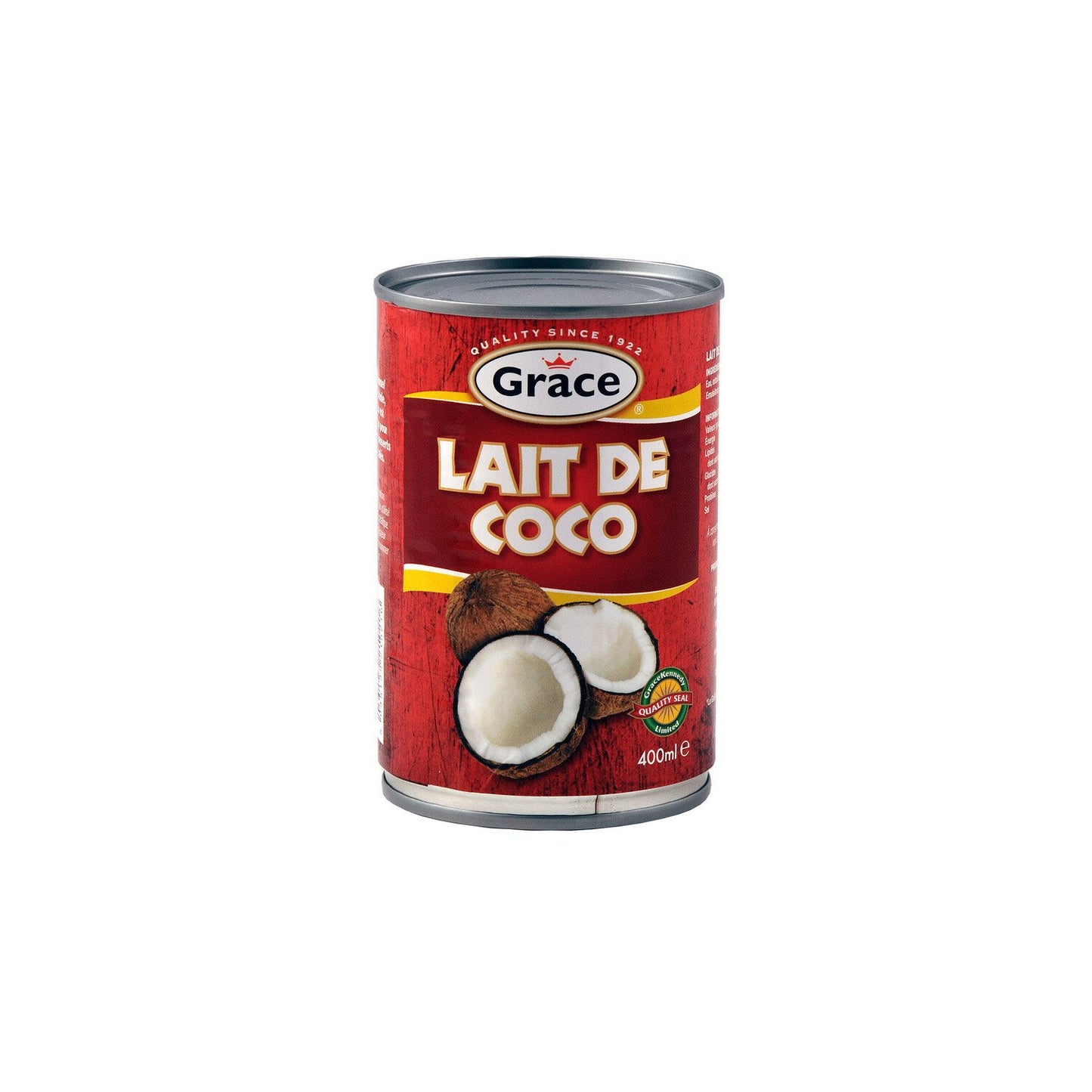 Lait de coco Grace 400ml en boîte