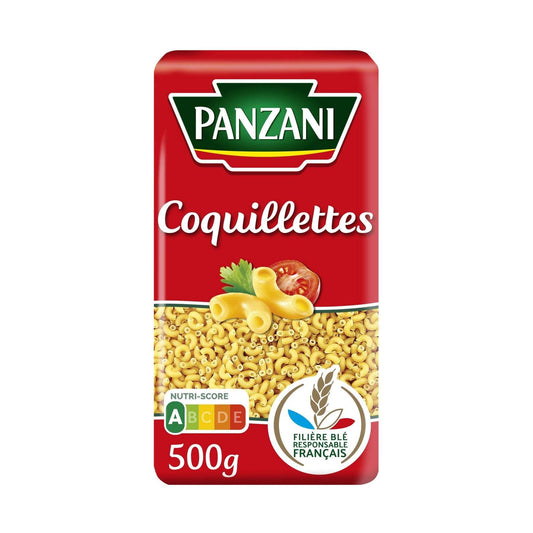 Coquillettes Panzani 500g, pâtes de qualité