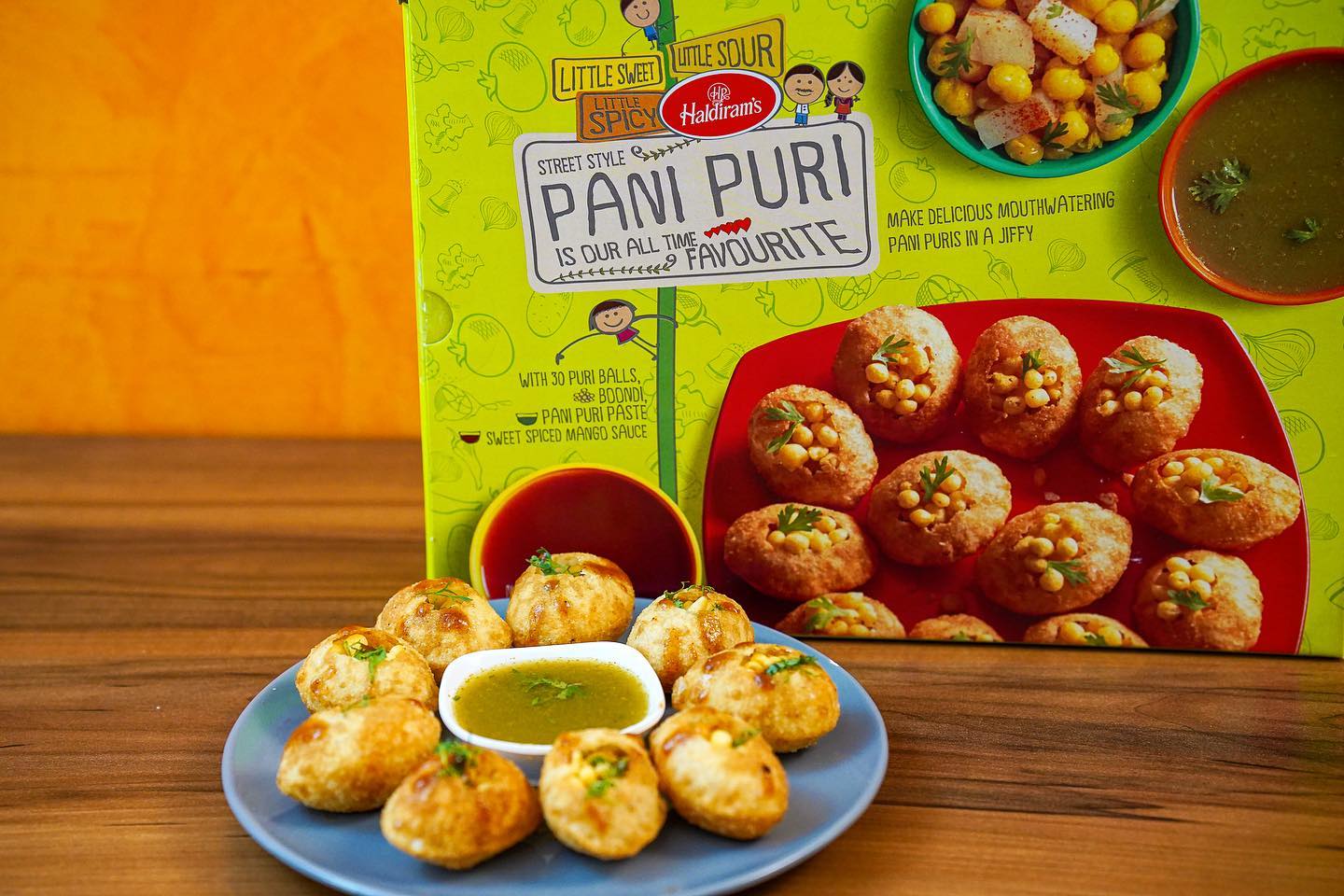 PANI PURI HALDIRAM 360G