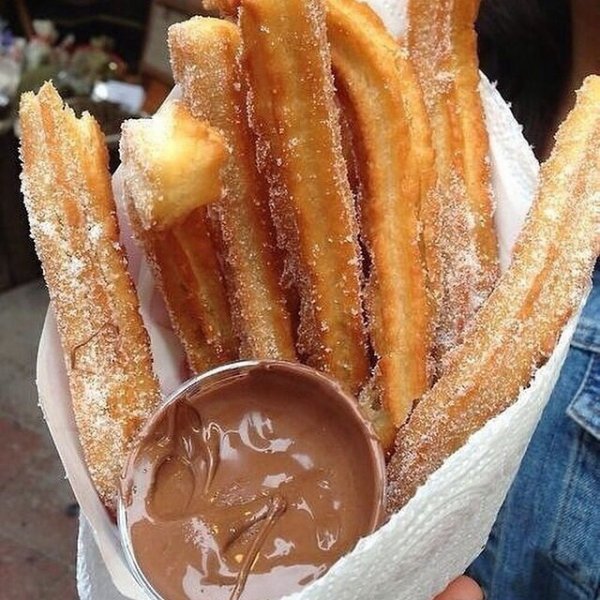 a close up of a cup of chocolate 