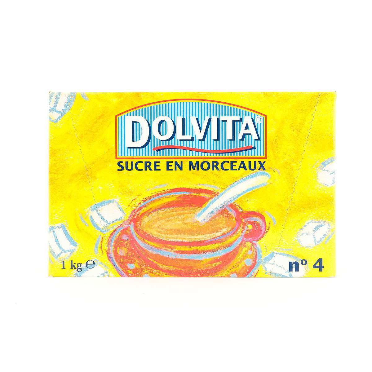 Sucre en morceaux DOLVITA N°4, aide sucrée.