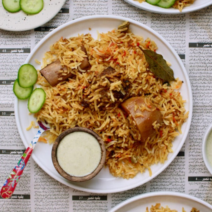 a close up of a plate of food on a table 