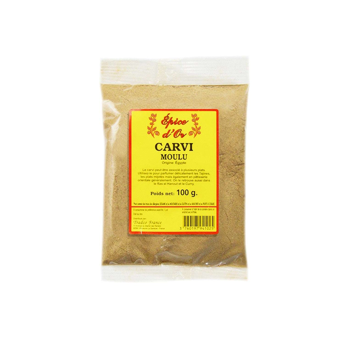 CARVI MOULU 100G EPICE D'OR