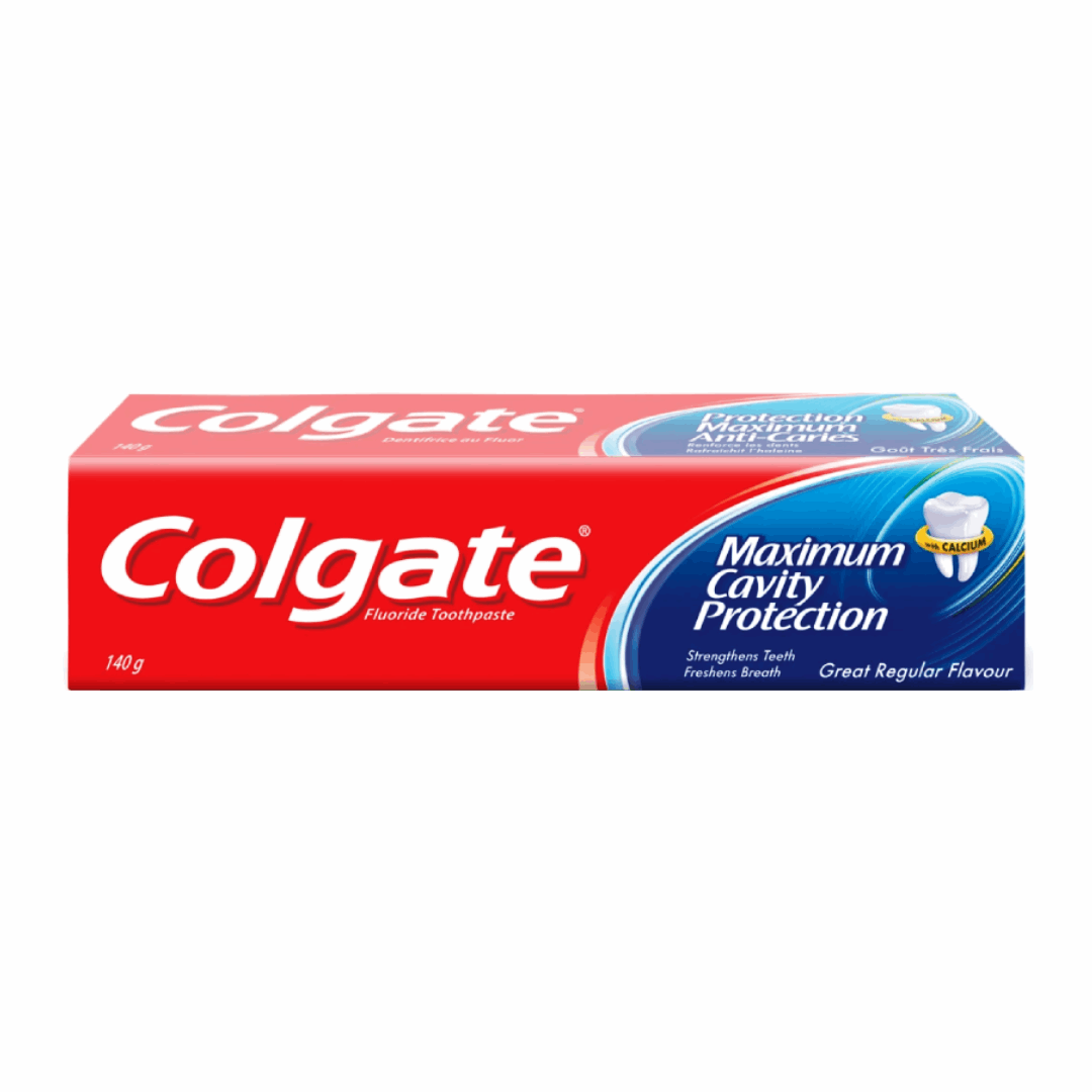 COLGATE MAXIMUM CAVITY PROTECTION DENTIFRICE 140G