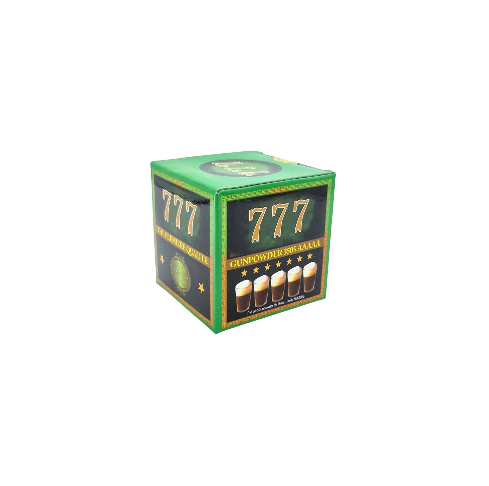 Thé vert 777 en sachet de 200g.