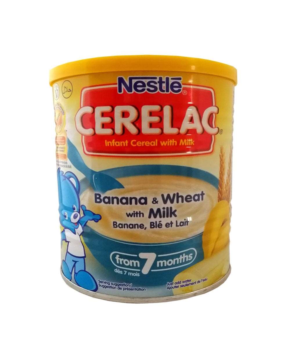 CERELAC Banane, Blé et Lait 400G nutrition bébé produits frais livraison rapide