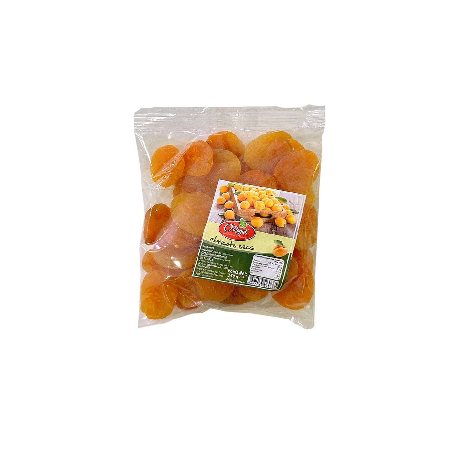 Abricots secs (250g)