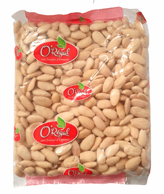 Amandes Blanchies Crues 500g, collations saines, recettes amandes, produits frais, livraison rapide, amandes riches en nutriments.