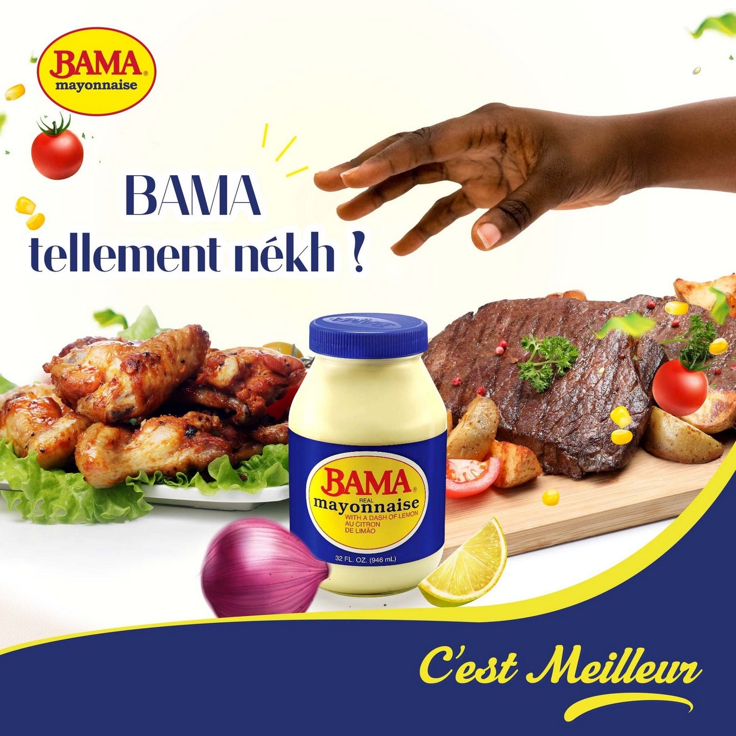 MAYONNAISE BAMA AU CITRON 473ML