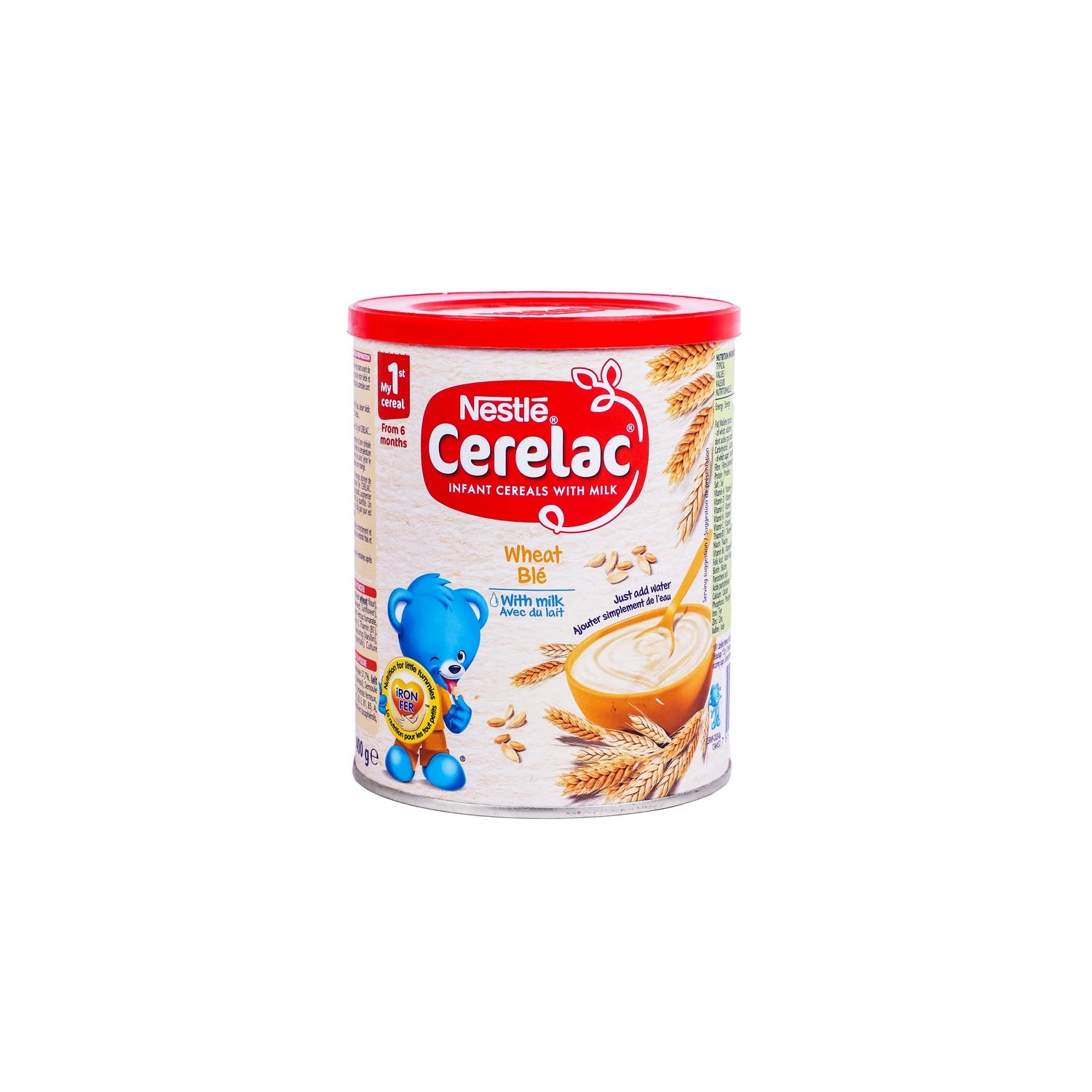 Nestlé CERELAC Mélange Fruits Et Blé Au Lait - Céréales Pour Nourrisson 8 Mois + 1 Kg