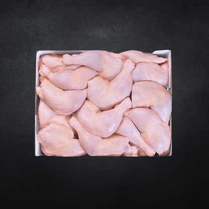 carton de cuisse de poulet halal 10kg sans découpe avec peau 