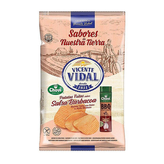 Chips BBQ Vidal 135g - Apéritif croustillant