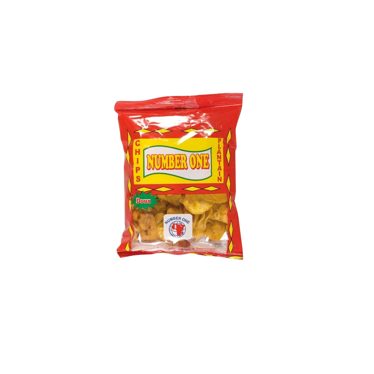 NUMBER ONE Chips plantains sucrées 85g