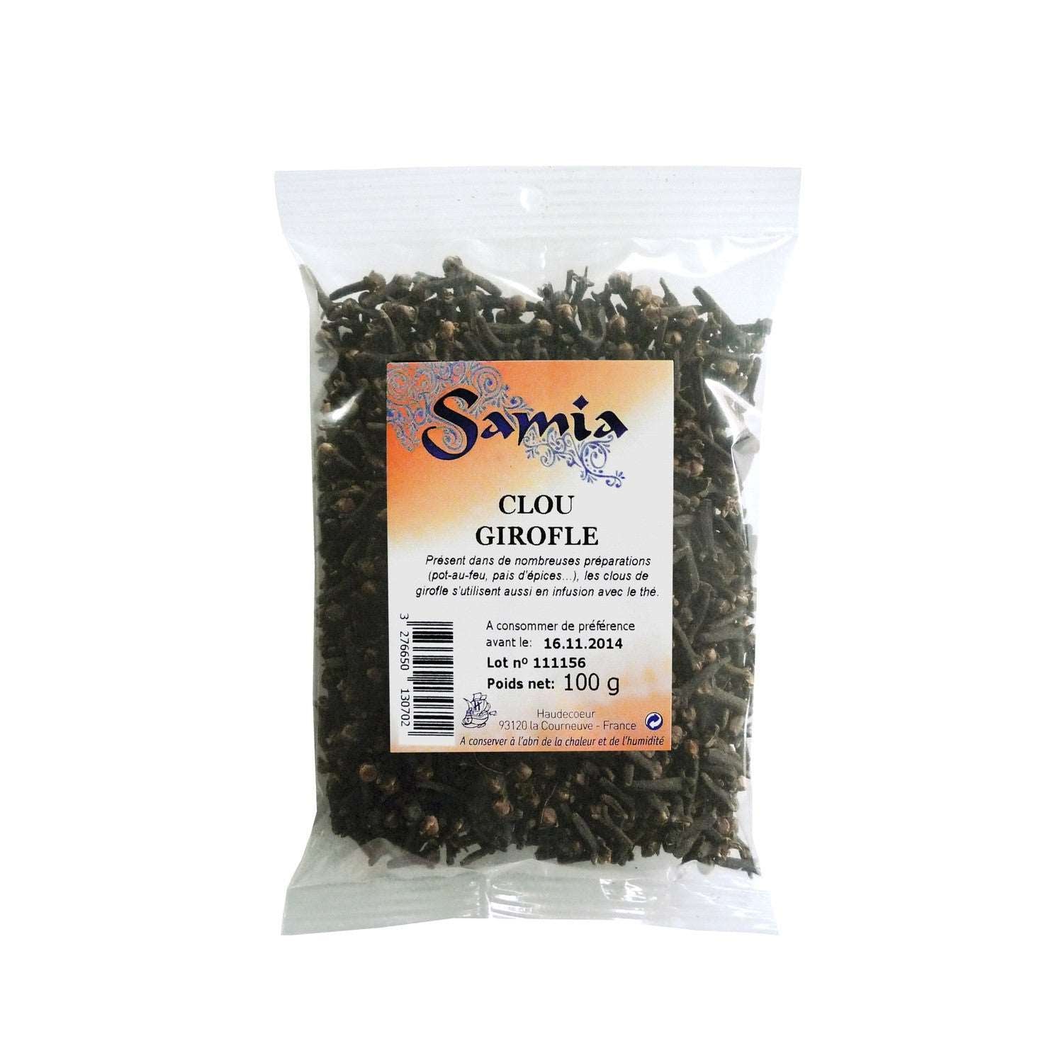 CLOU DE GIROFLE SAMIA 100G