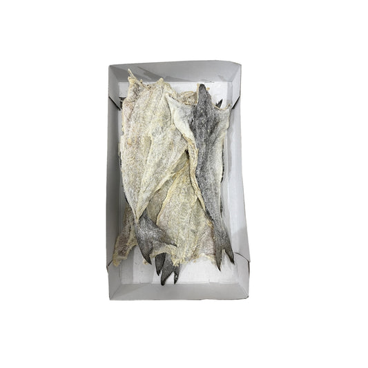 carton de poisson colin séché salé morue ambassade 2.9kg taille moyenne