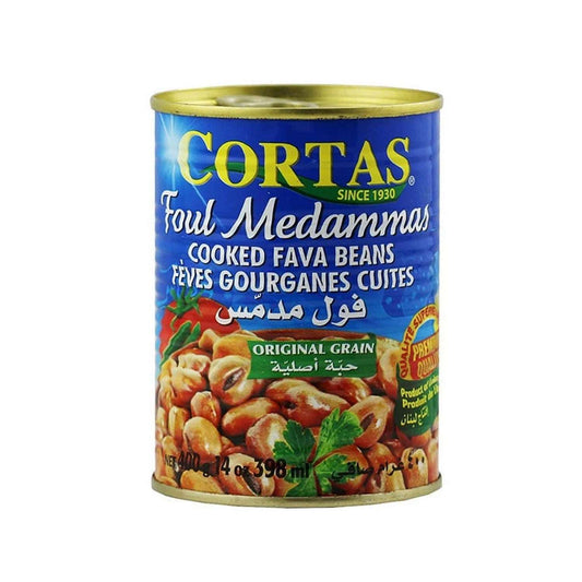 Fèves cuites foul égyptienne en conserve 400g