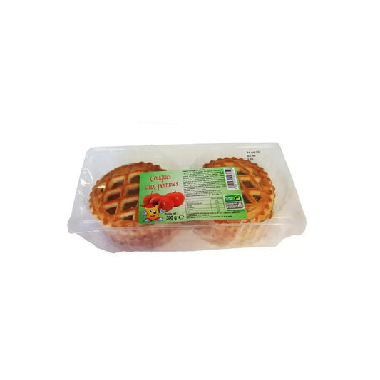 Couques aux pommes Tendrepis 300g. Gâteaux moelleux.