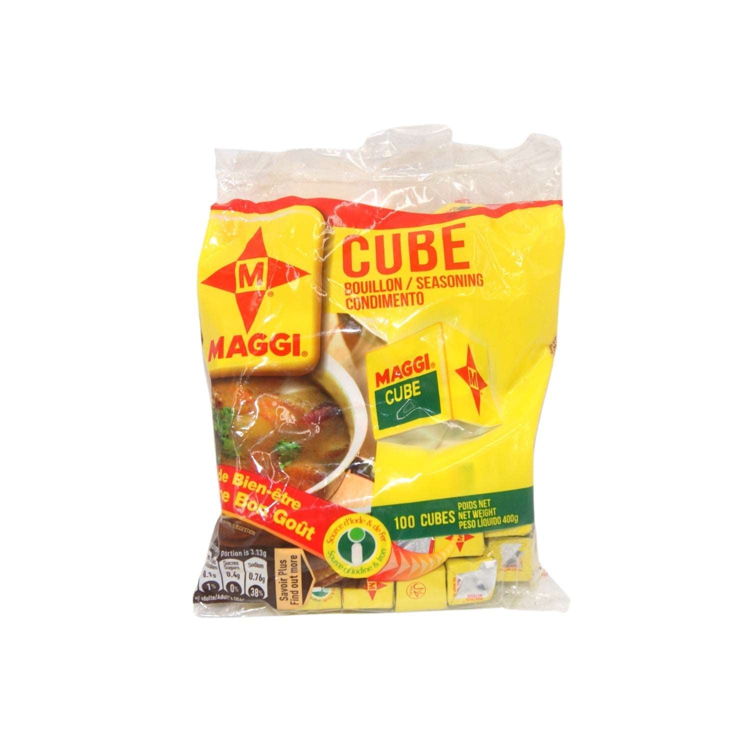 CUBE MAGGI assaisonnement 100 pièces